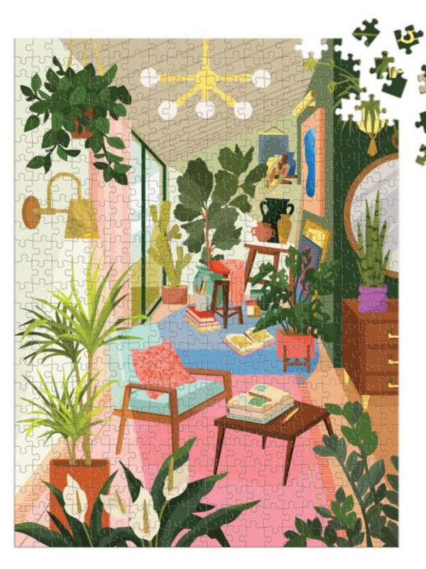 Houseplants Book Puzzle (500 piece)