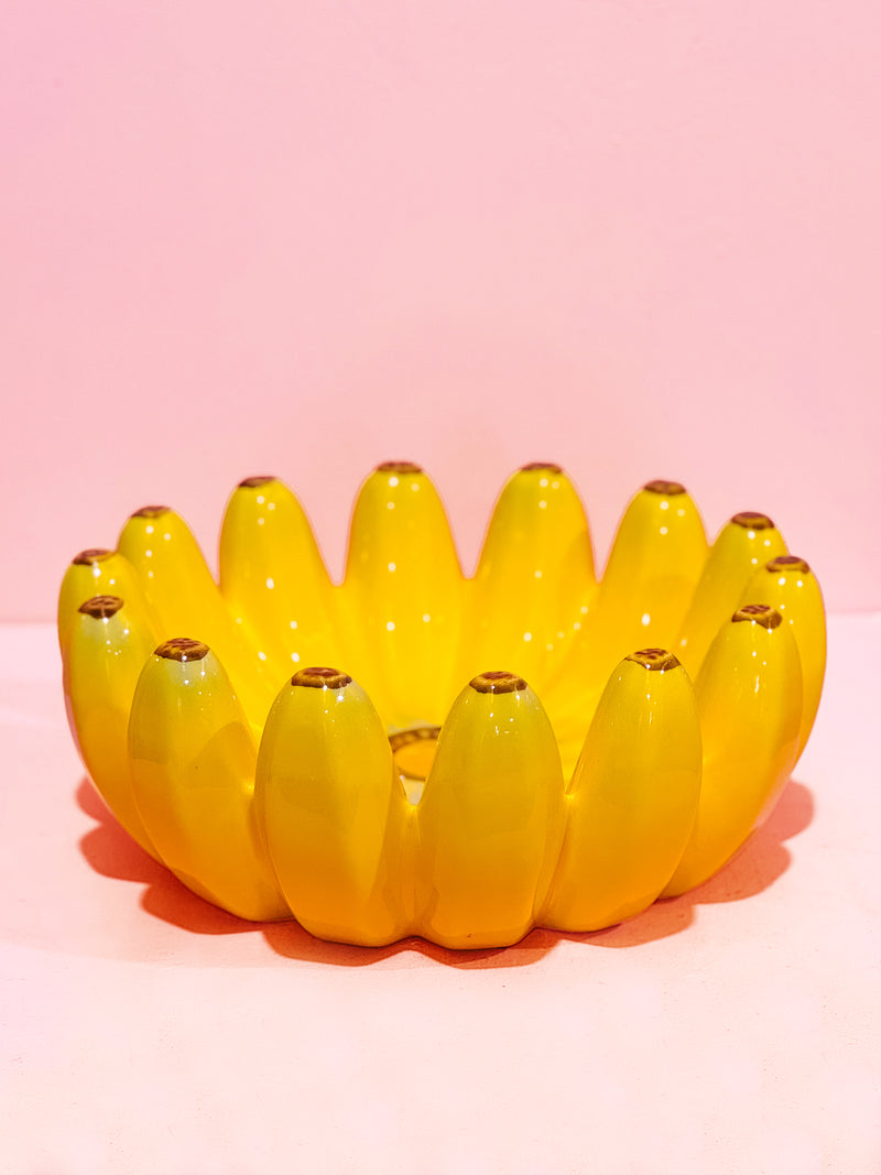 Ceramic Banana Fruit Bowl