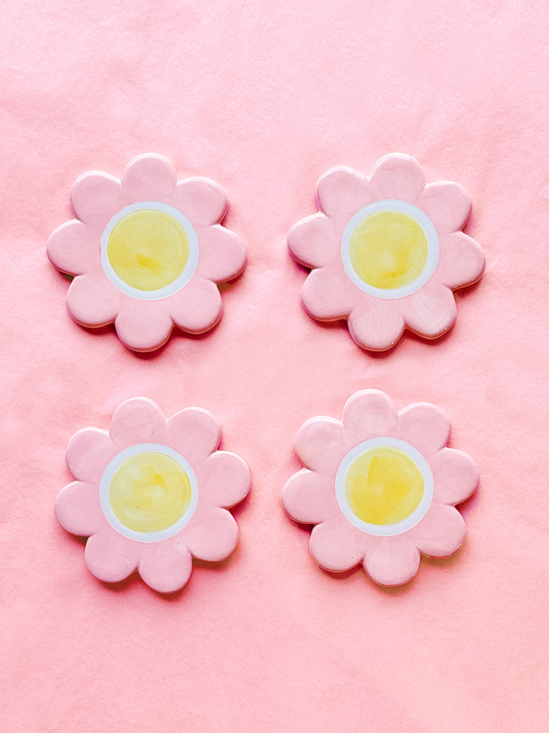 Posey Flower Coasters