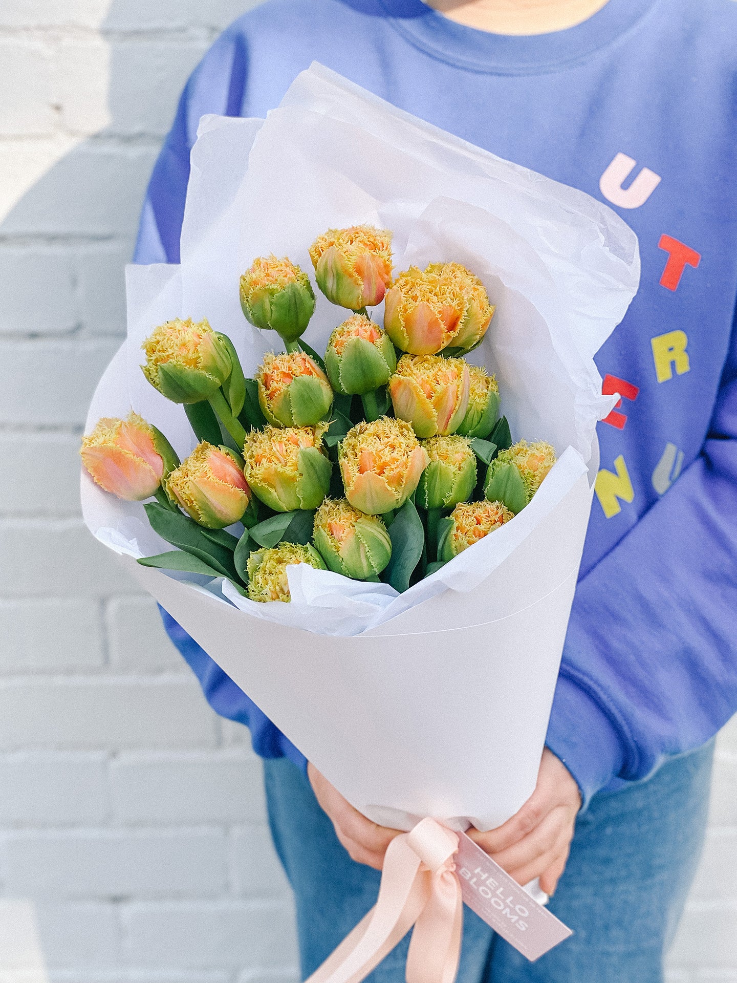 Deluxe Bunch of Tulips Flowers Delivered Melbourne Hello Blooms