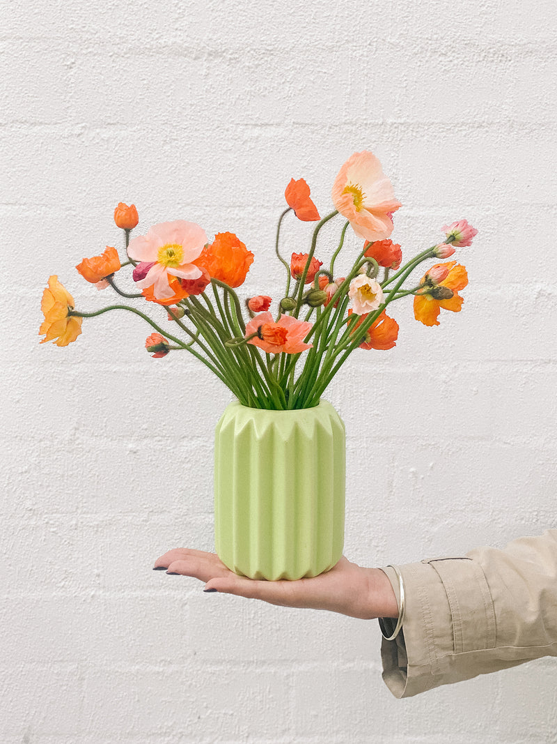 Market Blooms: Poppy Vase