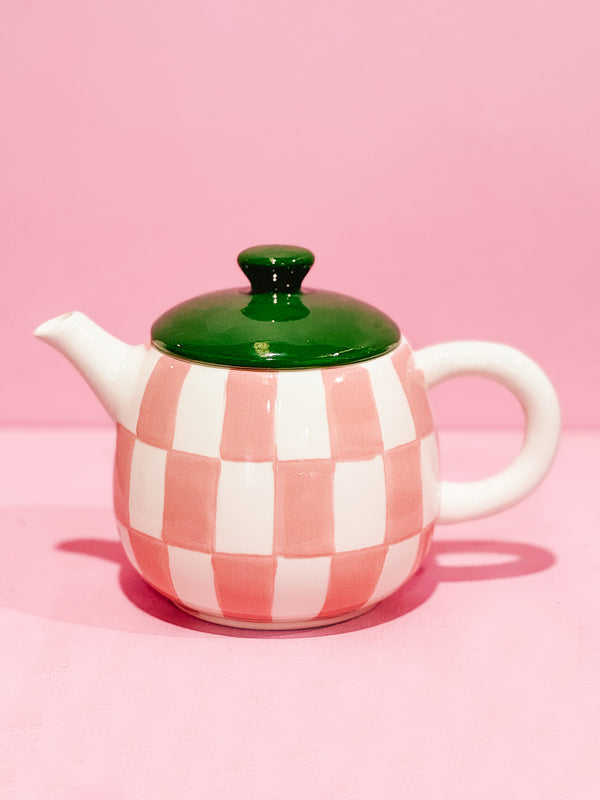 Checkered Teapot