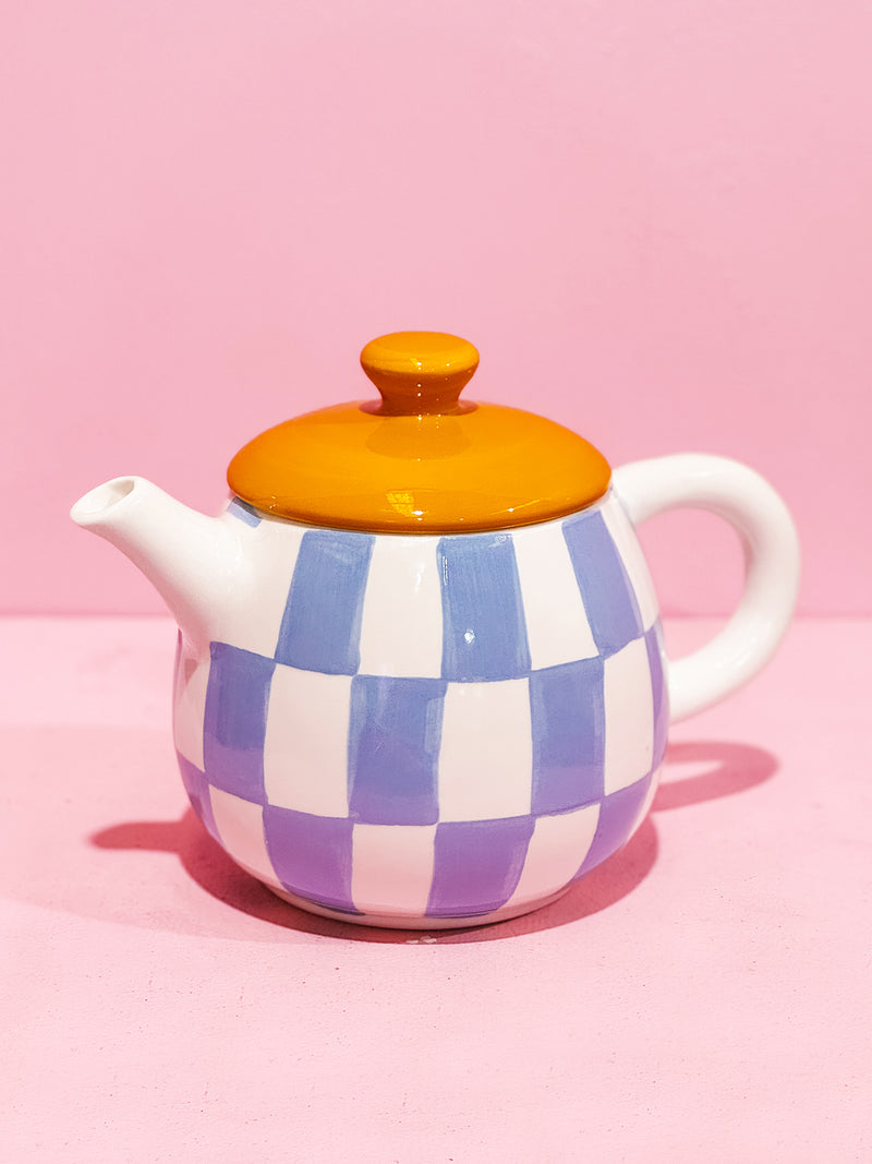 Checkered Teapot