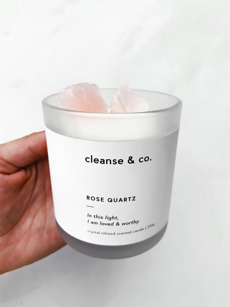 Add-On: Cleanse & Co Crystal Candle
