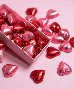 VALENTINE'S DAY ADD-ON: 'Coated' milk chocolate hearts